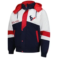 Men's Pro Player Navy Houston Texans Shoulder To Raglan Full-Zip Jacket