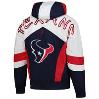 Men's Pro Player Navy Houston Texans Shoulder To Raglan Full-Zip Jacket