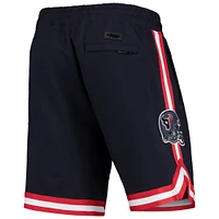 Short Houston Texans Core Pro Standard bleu marine pour homme