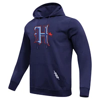 Men's Pro Standard Navy Houston Texans H-Town Pullover Hoodie