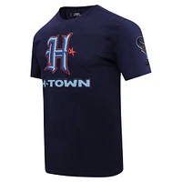 Men's Pro Standard Navy Houston Texans H-Town T-Shirt