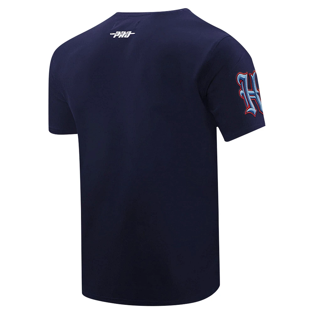Men's Pro Standard Navy Houston Texans H-Town T-Shirt