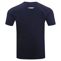 T-shirt rayé Pro Standard bleu marine Houston Texans pour hommes