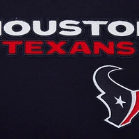 T-shirt rayé Pro Standard bleu marine Houston Texans pour hommes