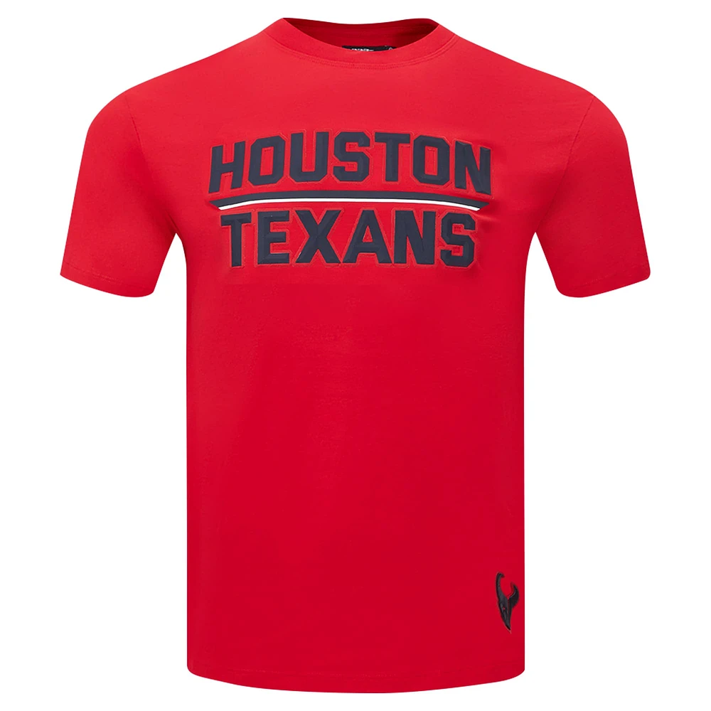 Men's Pro Standard Red Houston Texans Alternate Logo T-Shirt