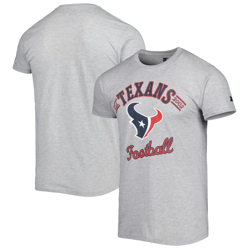 Lids Houston Texans Starter Prime Time T-Shirt - Heathered Gray