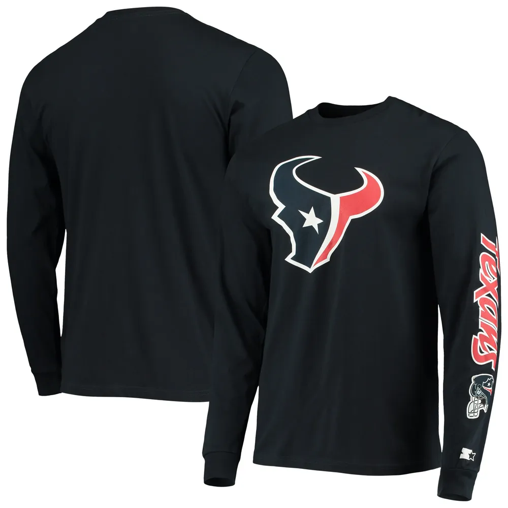 Men's Fanatics Branded White Houston Texans Long Sleeve T-Shirt