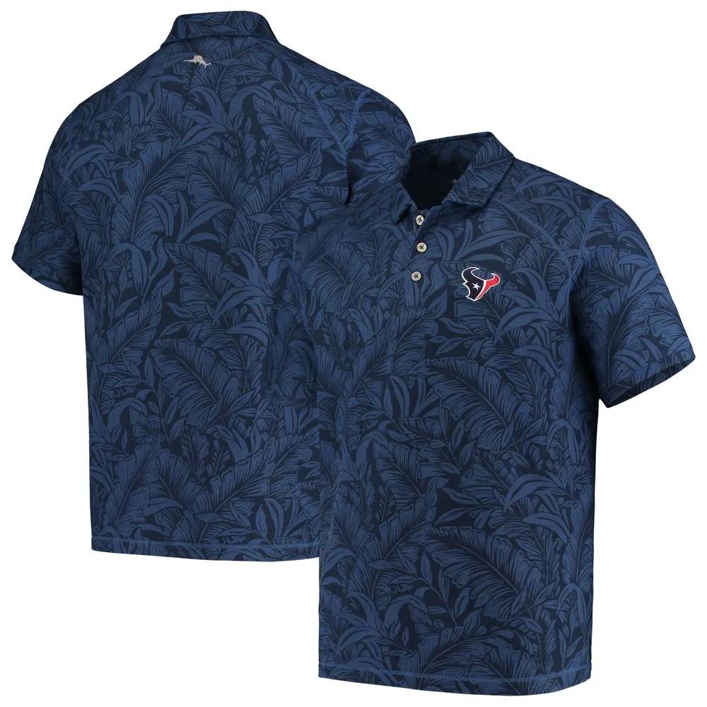 Lids Houston Texans Tommy Bahama Sport Leafbacker Polo - Navy