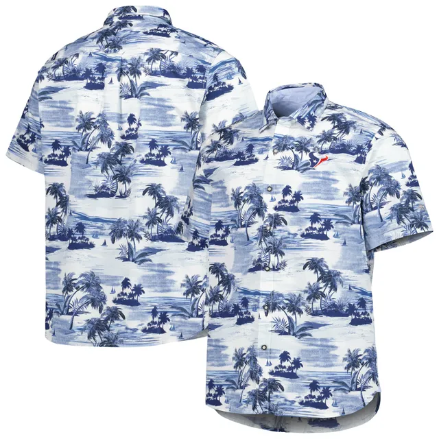 Houston Astros Tommy Bahama Bay Back Panel Button-Up Shirt - Gray