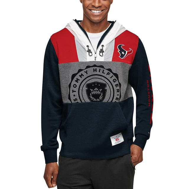 Football Fan Shop Officially Licensed NFL Long Sleeve Hoodie T-Shirt - Cowboys - Houston Texans