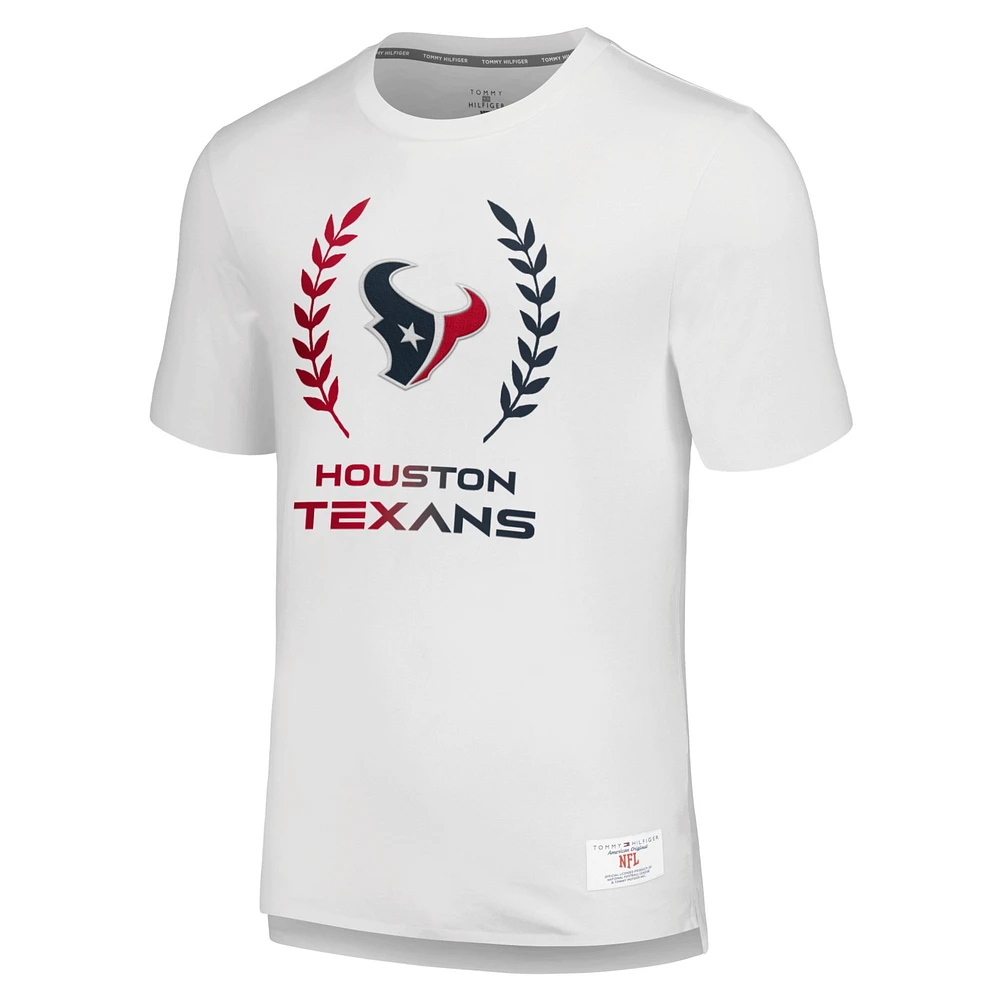 Men's Tommy Hilfiger White Houston Texans Miles T-Shirt