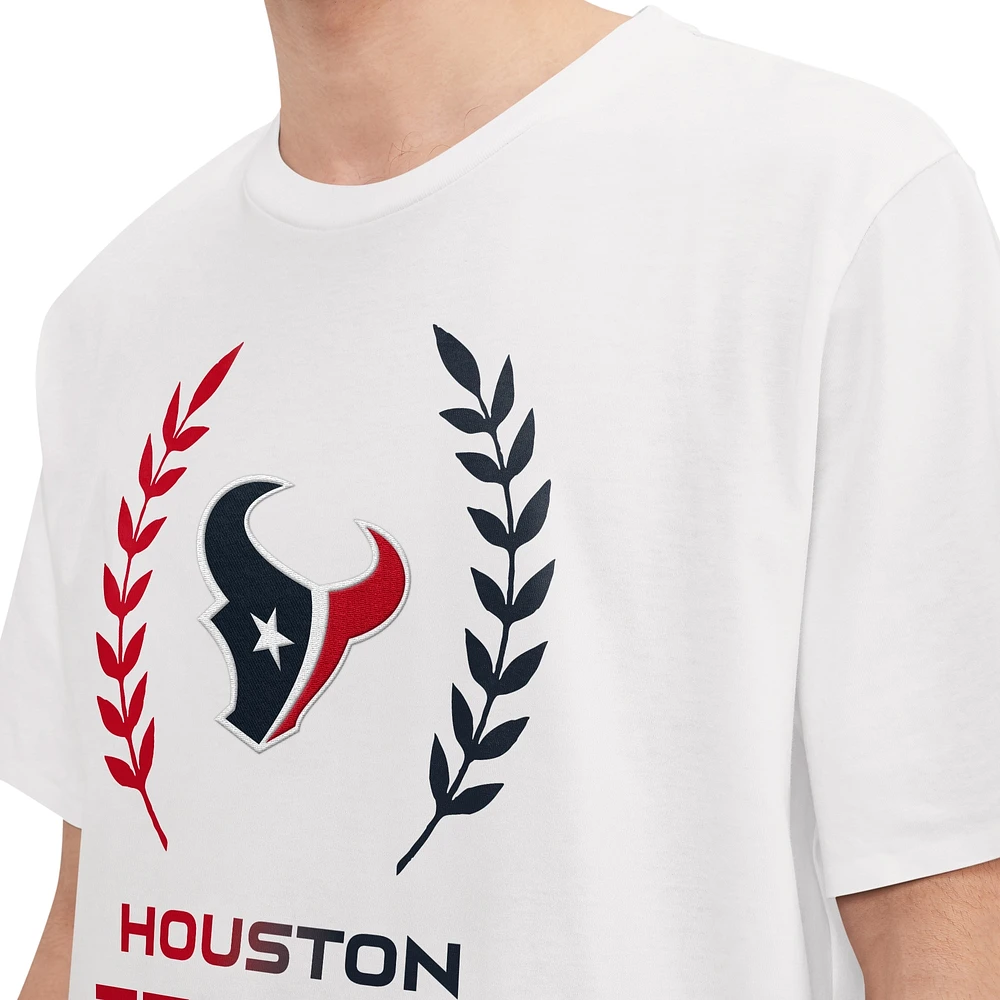 Men's Tommy Hilfiger White Houston Texans Miles T-Shirt