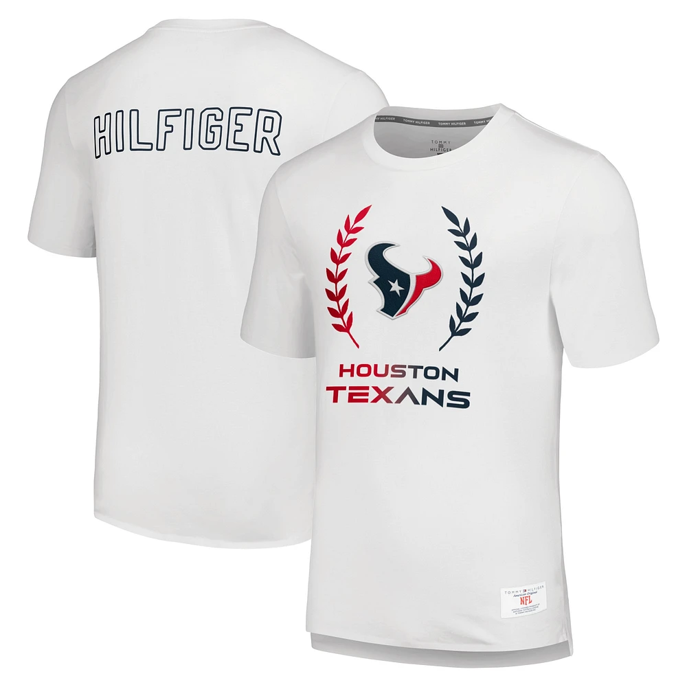 T-shirt Tommy Hilfiger blanc Houston Texans Miles pour hommes