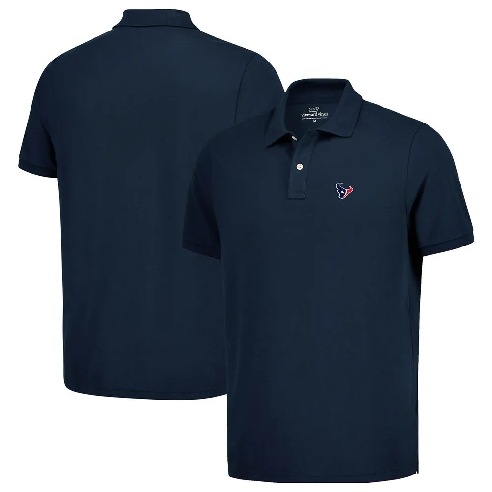 Lids Houston Texans Vineyard Vines Winstead Striped Polo - Navy