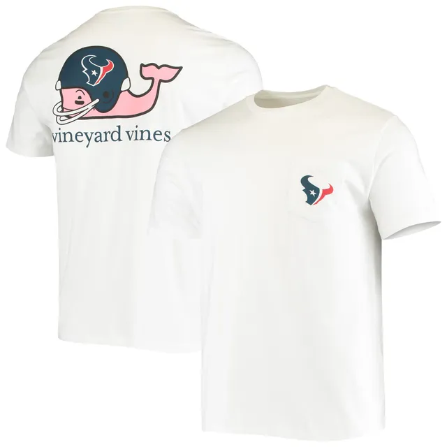 Lids Houston Texans Vineyard Vines Team Whale Helmet T-Shirt - White