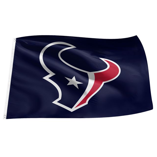 Drapeau bleu marine Houston Texans 3' x 5'