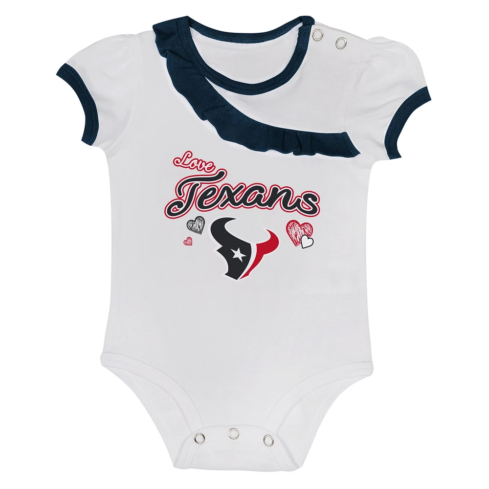 Newborn & Infant Houston Texans Love My Team Bodysuit Skirt Set