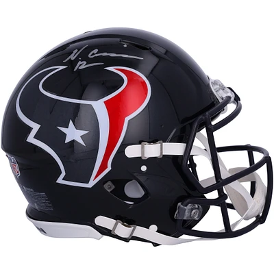 Nico Collins Houston Texans Autographed Riddell Speed Authentic Helmet