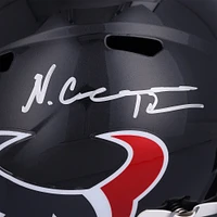 Nico Collins Houston Texans Autographed Riddell Speed Replica Helmet
