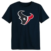 Preschool  Navy Houston Texans Primary Logo T-Shirt