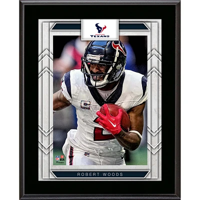 Robert Woods Houston Texans 10.5" x 13" Player Sublimated Plaque