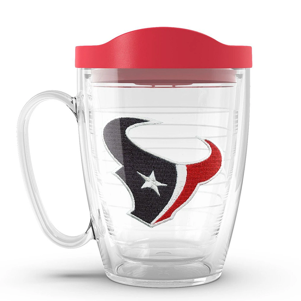 Tervis Houston Texans 16 oz. Tasse classique Emblème avec couvercle