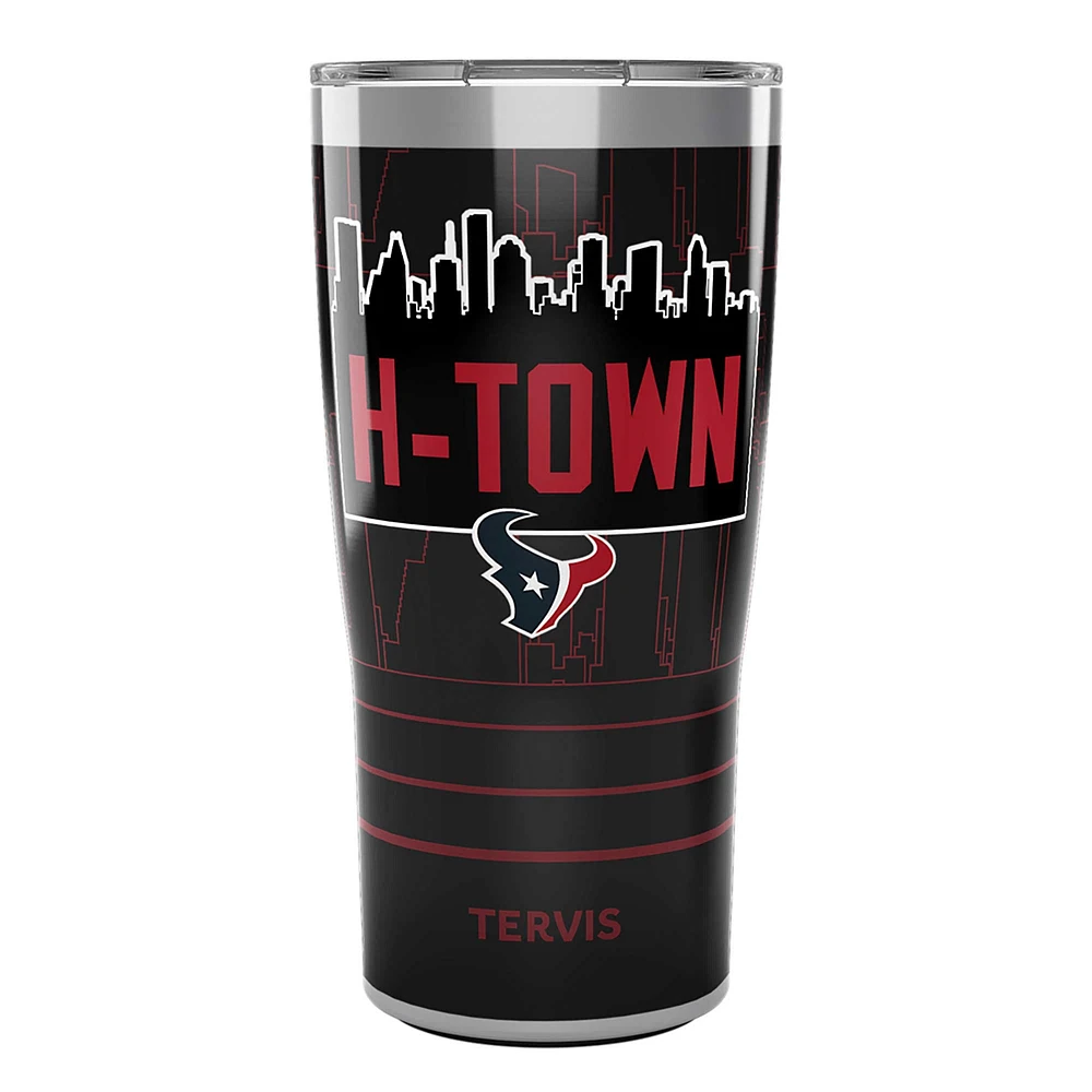 Tervis Houston Texans 20oz. Gobelet en acier inoxydable à couvercle coulissant H-Town