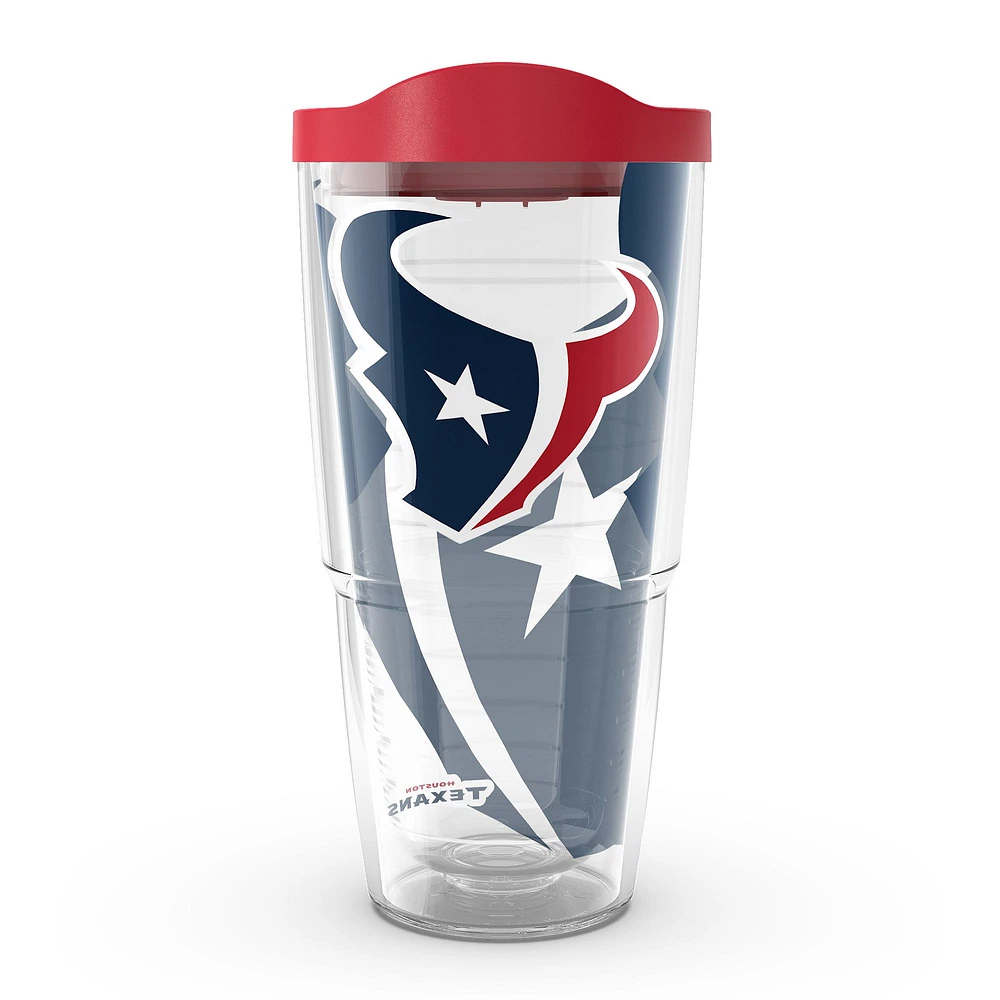 Tervis Houston Texans 24 oz. Véritable gobelet classique avec couvercle