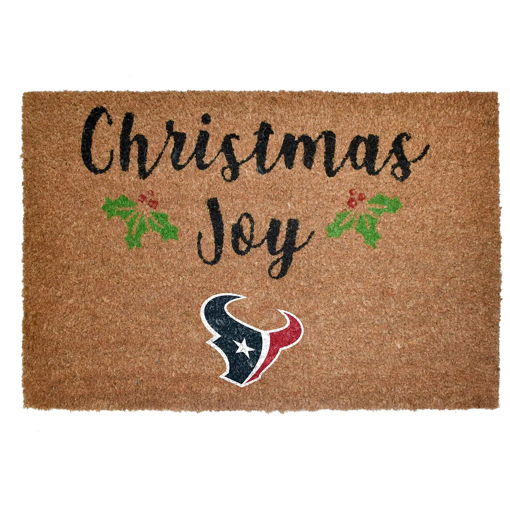 The Memory Company Houston Texans 23" x 35" Holiday Door Mat