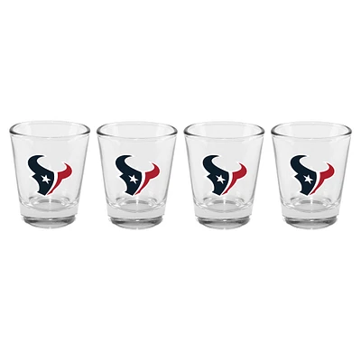 The Memory Company Houston Texans 4-Pack 2oz. Shot Glass Set