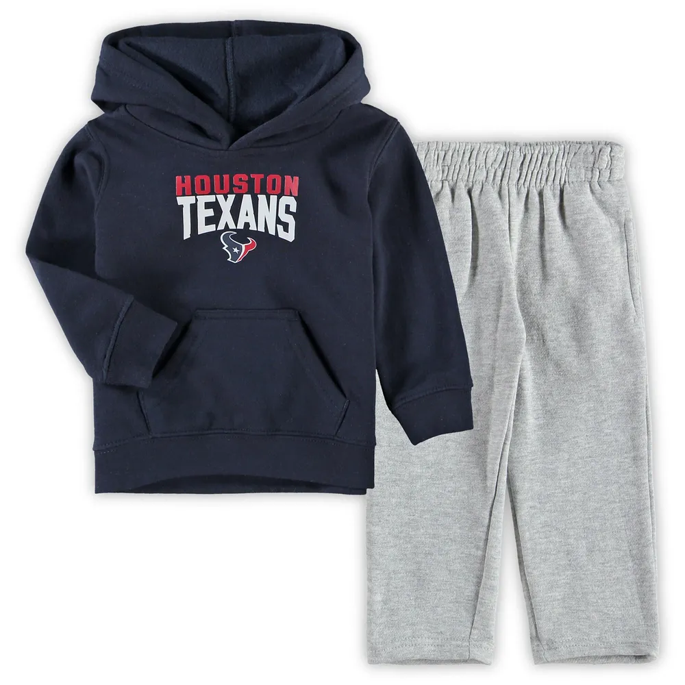 Men's Nike Navy Houston Texans Fan Gear Pullover Hoodie