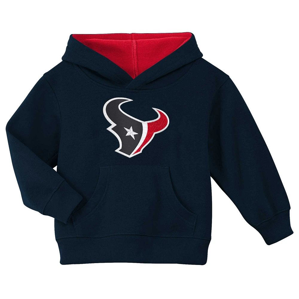 Toddler Navy Houston Texans Prime Pullover Hoodie