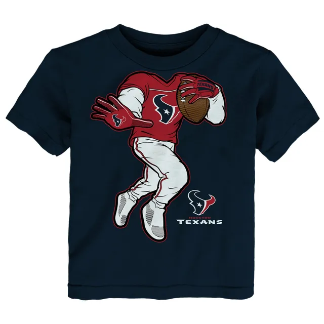 NFL Houston Texans 3-Pack Toddler Boys Short Sleeve Tee Shirts - 2T