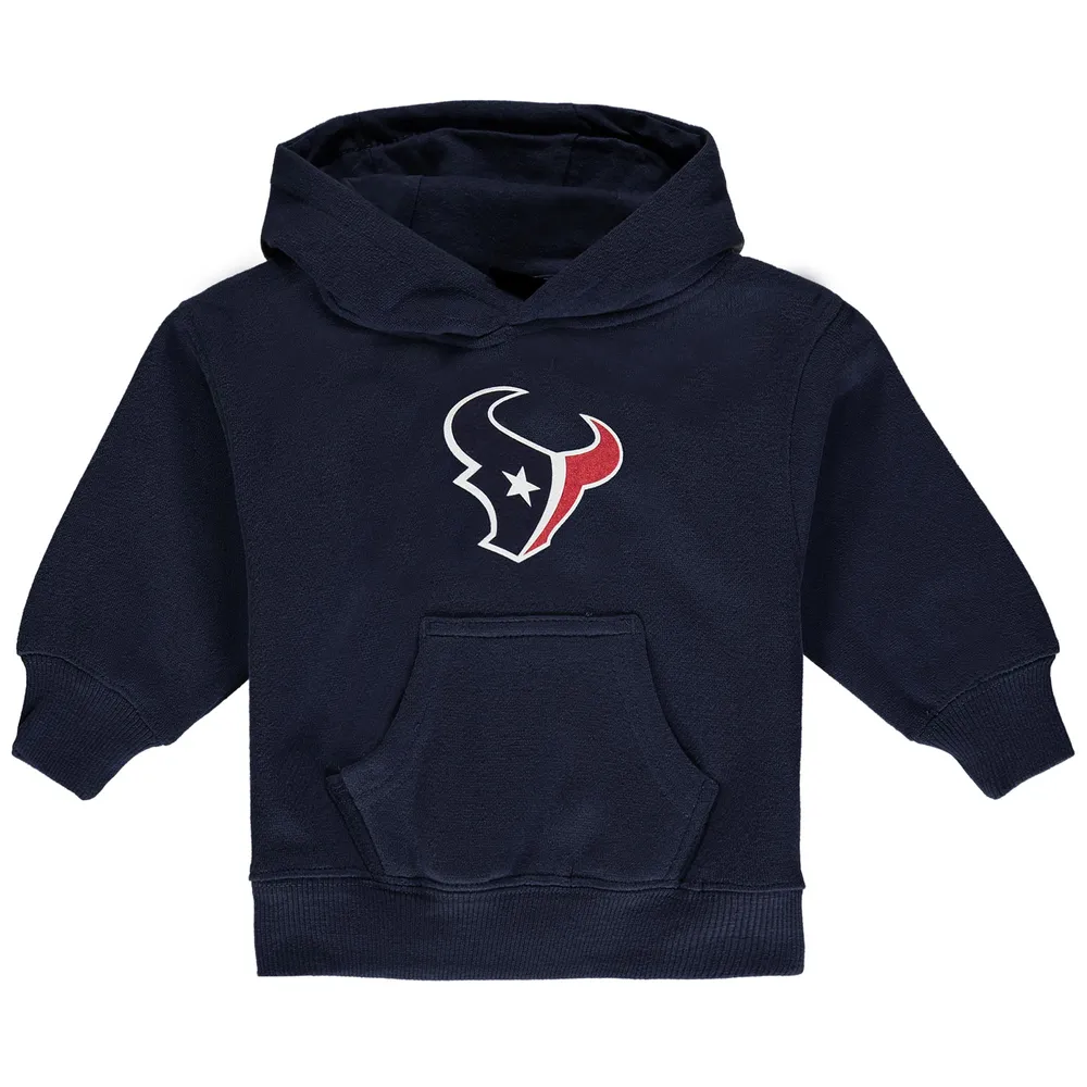 Youth Navy Chicago Bears Fan Gear Prime Pullover Hoodie