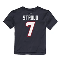 Toddler Nike C.J. Stroud Navy Houston Texans Player Name & Number T-Shirt