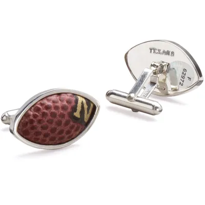 Houston Texans Tokens & Icons Game-Used Football Cuff Links