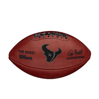 Fanatics Authentic Wilson The Duke Official NFL Leather Game Football