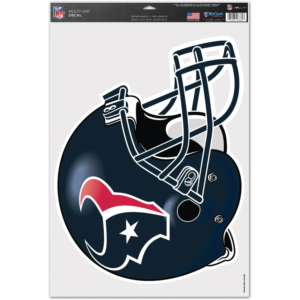 WinCraft Houston Texans 3.75'' x 5'' Alternate Helmet Multi-Use Decal