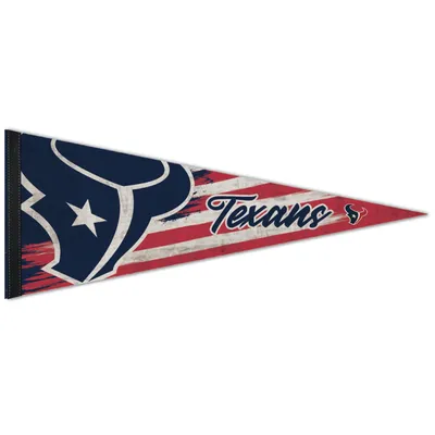 Houston Texans WinCraft 12'' x 30'' Patriotic Premium Pennant