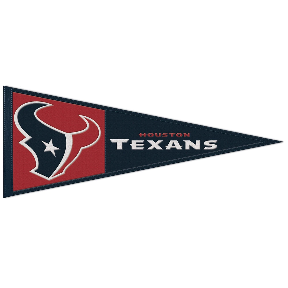 WinCraft Houston Texans 13'' x 32'' Primary - Pennant