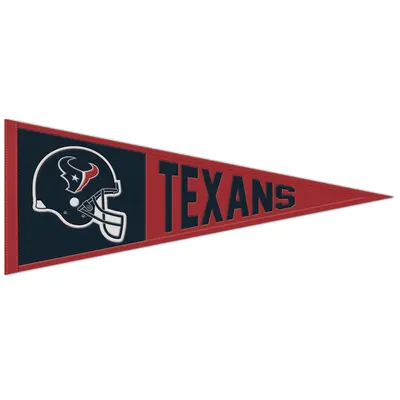 Houston Texans WinCraft 13" x 32" Retro Logo Pennant