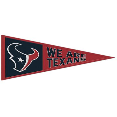 WinCraft Houston Texans 13" x 32" Slogan Pennant