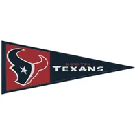 WinCraft Houston Texans 13" x 32" Wool Primary Logo Pennant