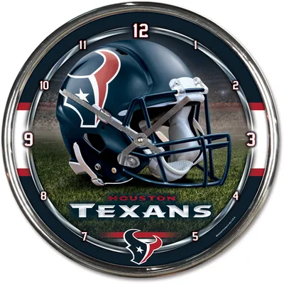 Houston Texans WinCraft Chrome Wall Clock