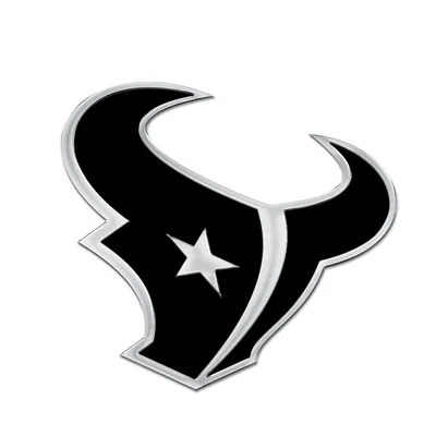 Houston Texans WinCraft Team Chrome Car Emblem