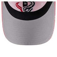 Casquette ajustable 9TWENTY rouge Houston Texans Paisley de New Era pour femme