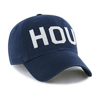 Women's '47 Navy Houston Texans Finely Clean Up Adjustable Hat
