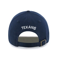 Women's '47 Navy Houston Texans Finely Clean Up Adjustable Hat
