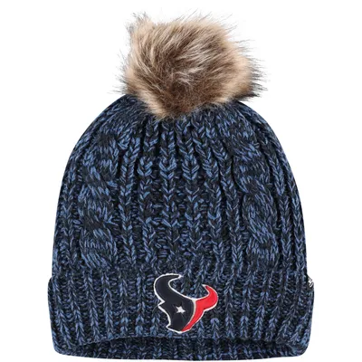 Lids Dallas Cowboys '47 Women's Fiona Cuffed Knit Hat with Pom - Black