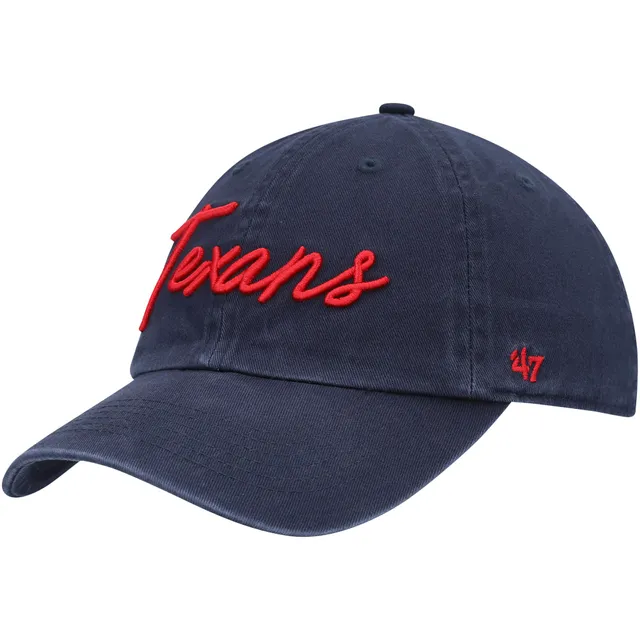 Lids Houston Texans '47 Women's Plumeria Clean Up Adjustable Hat